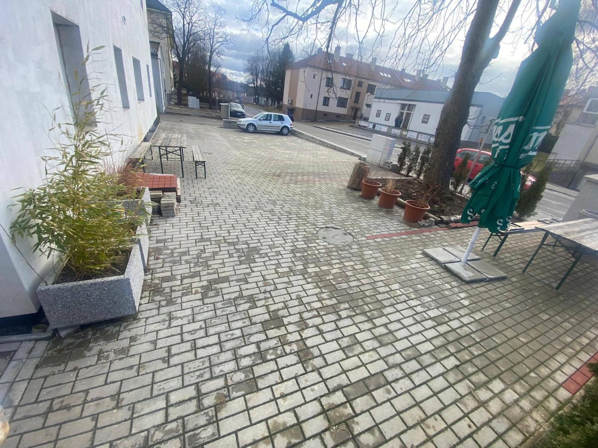 Ubytovna Kaplice Exterior foto