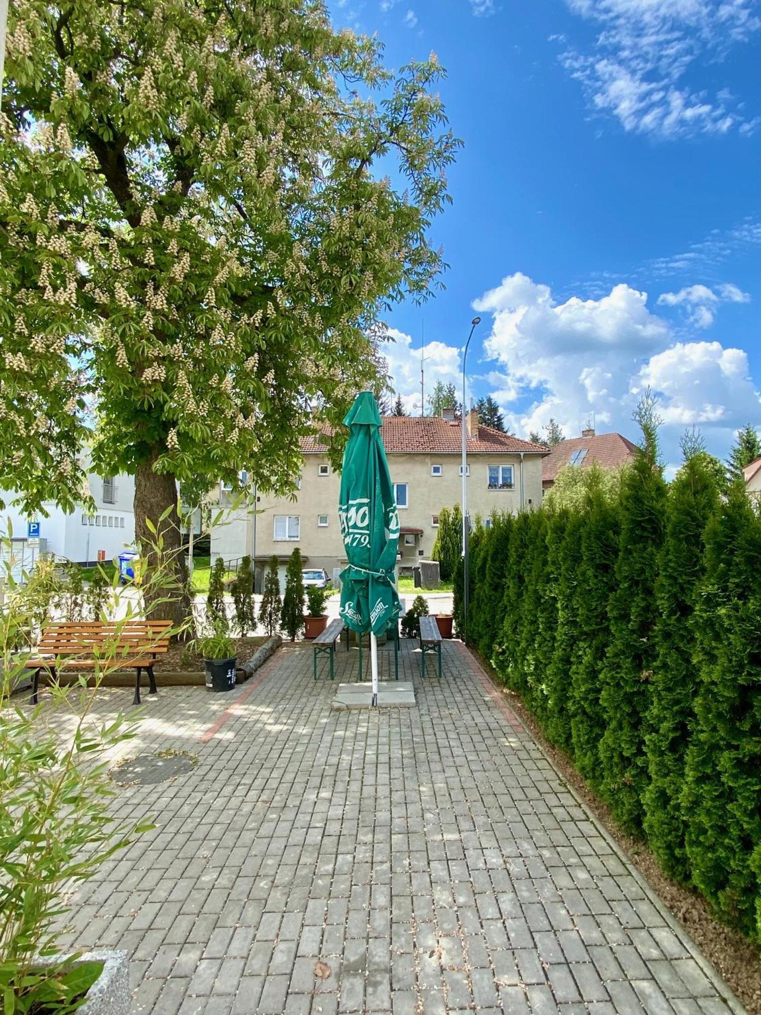Ubytovna Kaplice Exterior foto